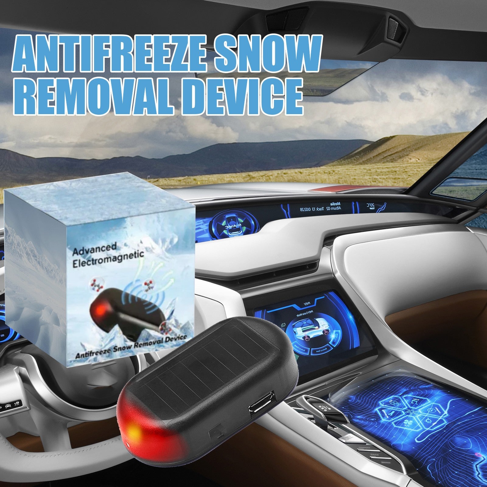 Winter Safe | Instrument antigel anti-interférences pour voiture